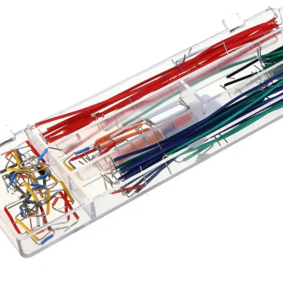 3 x 140pcs U Shape Solderless Breadboard Jumper Cable Dupont Wire  Shield