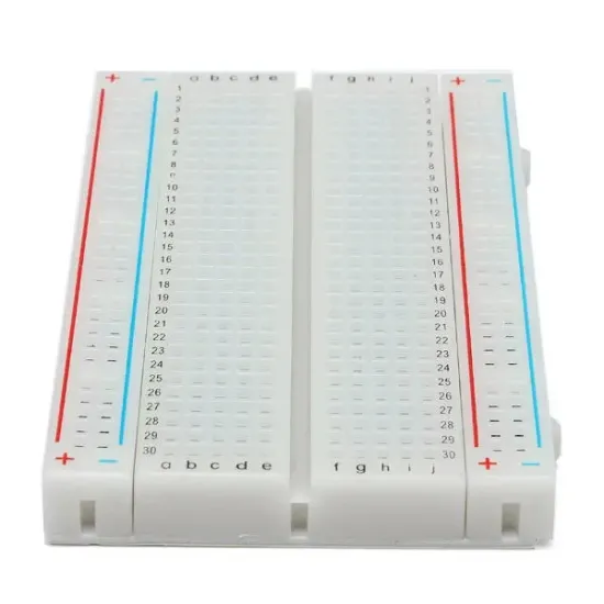 3Pcs 8.5x5.5cm 400 Tie Points 400 Holes Solderless Breadboard Bread Board