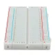 3Pcs 8.5x5.5cm 400 Tie Points 400 Holes Solderless Breadboard Bread Board