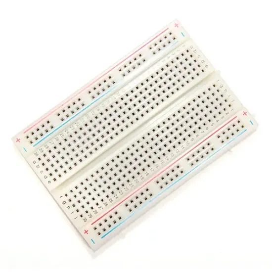 3Pcs 8.5x5.5cm 400 Tie Points 400 Holes Solderless Breadboard Bread Board