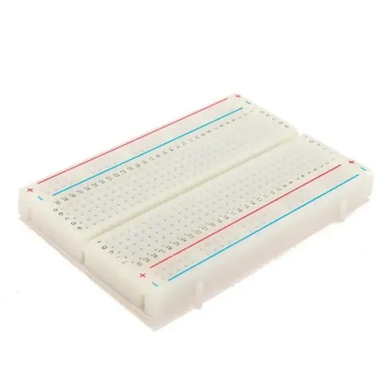 3Pcs 8.5x5.5cm 400 Tie Points 400 Holes Solderless Breadboard Bread Board