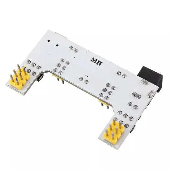 MB102 2 Channel 3.3V 5V Breadboard Power Supply Module White Breadboard Dedicated Power Module MB-102 Solderless Bread Board