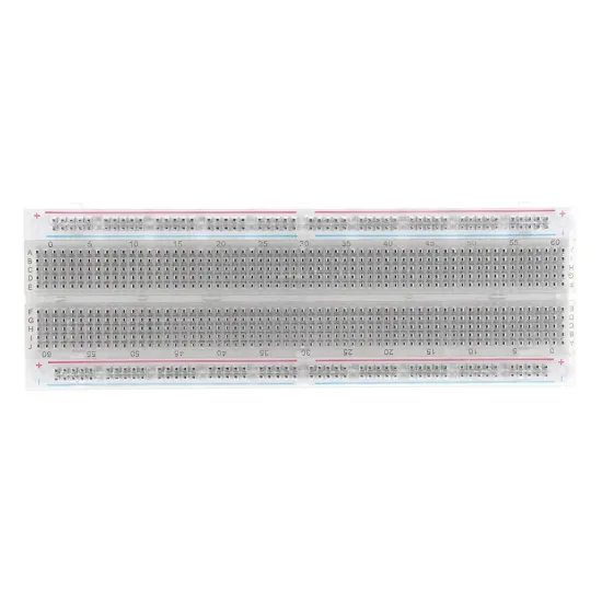 3pcs MB-102 MB102 Transparent Breadboard 830 Point Solderless PCB Bread Board Test Develop DIY