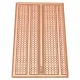 50pcs 5X10cm Single Side Copper Prototype Paper PCB Breadboard 2-3-5 Joint Hole