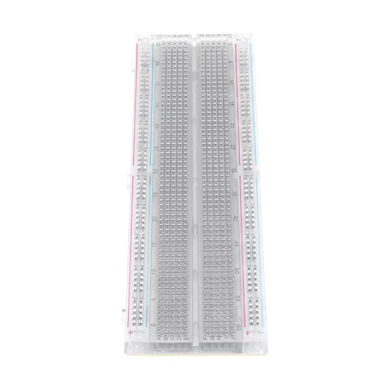 MB-102 MB102 Transparent Breadboard 830 Point Solderless PCB Bread Board Test Develop DIY