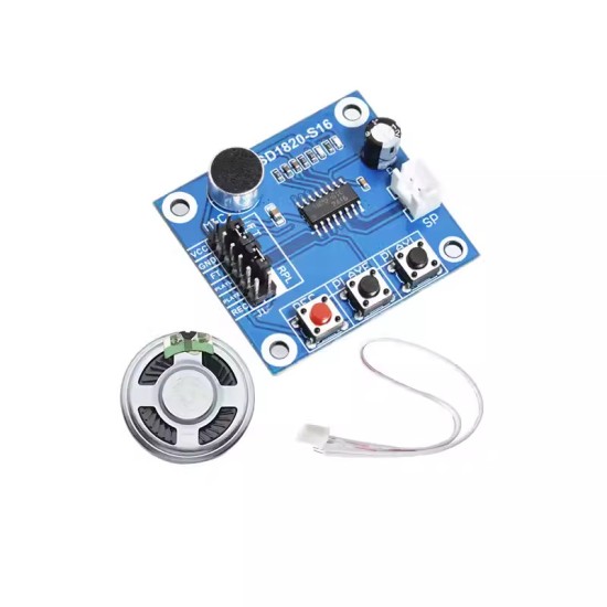 ISD1820 recording voice module recording play module Board with a tape with a horn