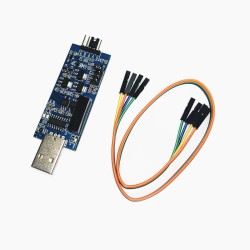 CH340 optical isolation serial port module USB to TTL serial port module 5V3.3V2.5V1.8V four levels