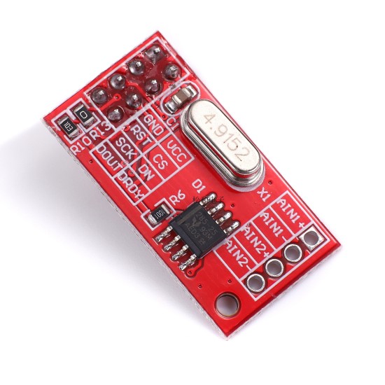 AD7705 dual -way 16 -bit ADC data collection module input gain can programmable SPI interface TM7705