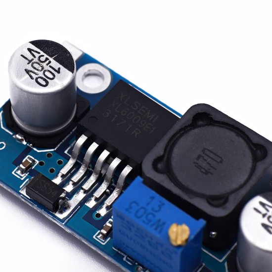 XL6009 DC-DC boost module power module output can be adjusted over LM2577 4A current