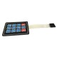 3*4 matrix keyboard film switching single -chip microcomputer extension keyboard keyboard control panel