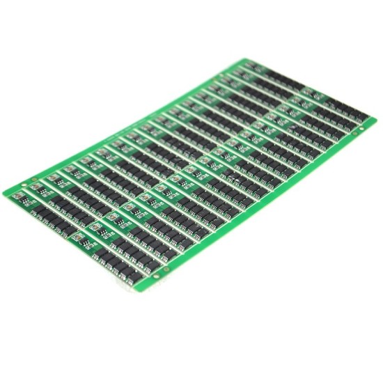 Single string 18650 3.7V lithium battery protection board 6MOS can be welded and more than contending