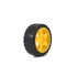 Rubber wheel/robot/trace trace line small car accessories smart small car tire chassis chassis 40g