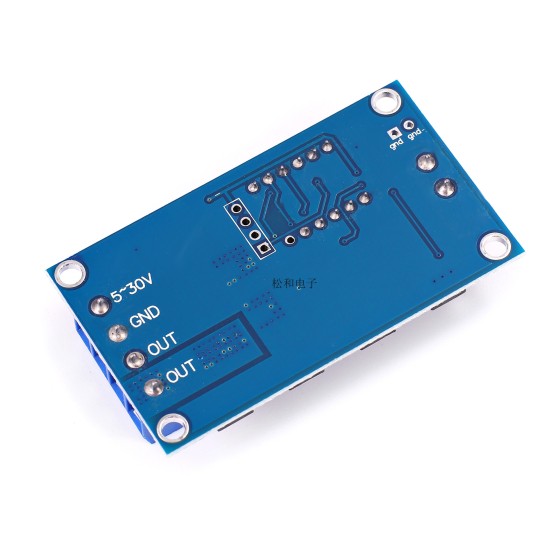 Trigger loop fixed -time switch circuit dual MOS control board instead of continuous electrical module 12