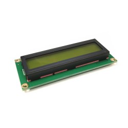 Yellow-green screen 1602 LCD1602A LCD-1602-5V 5V black font backlight