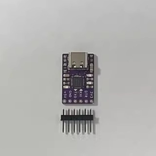 Type-C USB interface CP2102 module USB to TTL USB to serial port UART STC downloader