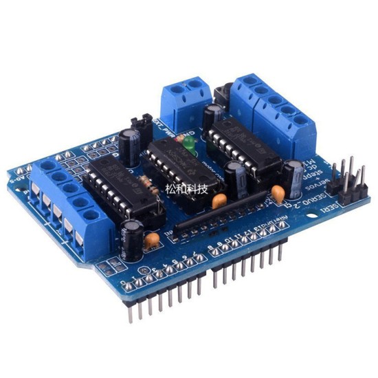 Motor Control Shield L293D motor board