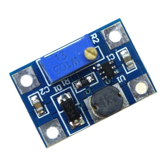 Large current 2A DC-DC SX1308 adjustable boost module