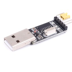 CH340G instead of PL2303 USB to TTL to the nine upgrade small board flashing line STC download