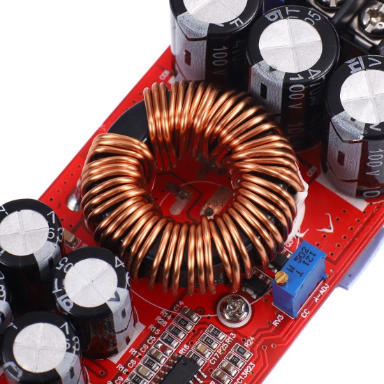 1200W high-power DC-DC boost constant voltage constant voltage adjustable vehicle load charging power supply module