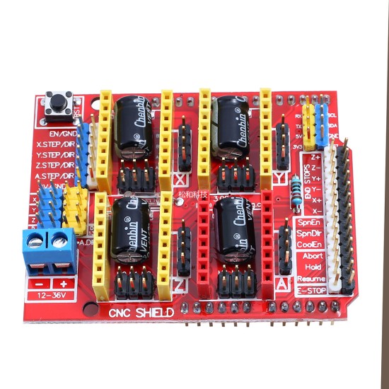 New product CNC Shield V3 carving machine expansion board 3D printer A4988 driver board