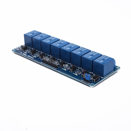 8 Road relay module 5V with optocoupled isolation supports AVR/51/PIC single -chip microcomputer PLC relay