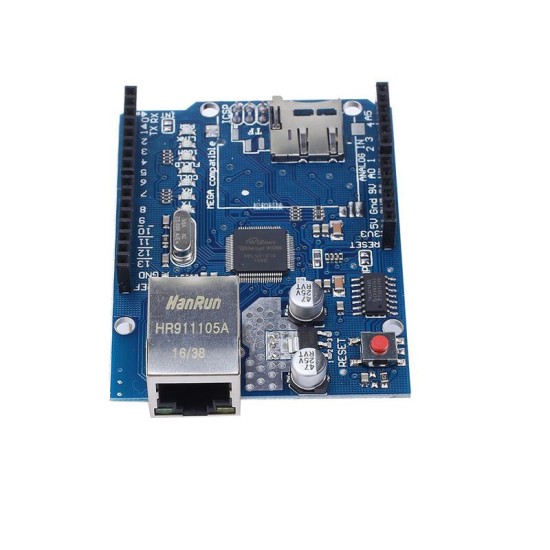 Factory direct sales new version of Ethernet W5100 network extension module SD card extension