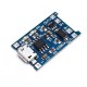 TP4056 1A lithium battery charging and protection integrated board charging+protection two -in -one 18650 lithium battery