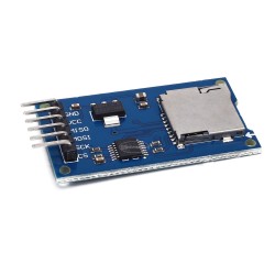 Factory direct selling Micro SD card module SPI interface TF card read and write card with level conversion chip