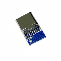 Double-sided positive and negative Type-C mother head/male head test board USB 3.1 with PCB board mother seat connector four