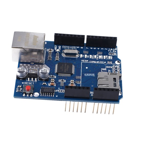 Factory direct sales new version of Ethernet W5100 network extension module SD card extension