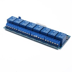 8 Road relay module 5V with optocoupled isolation supports AVR/51/PIC single -chip microcomputer PLC relay