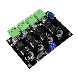 LM2596 multi -road switch power supply 3.3V/5V/12V/ADJ can adjust voltage output power supply module