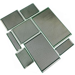 Double -sided tin -plated thickness 1.6 High -quality glass fiber plate spraying experiment board PCB 2.54 spacing cave plate