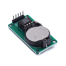 DS1302 real time module with a battery CR2032 When powering away, electronic component module