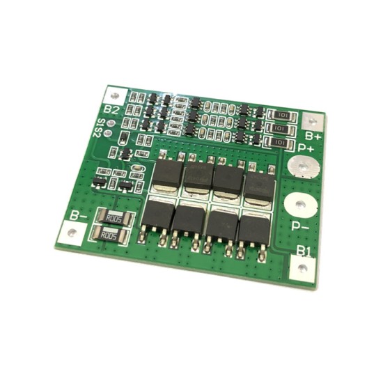 3 series 12V18650 lithium battery protection board 11.1V 12.6V band balance 25A overflow over charge and protection