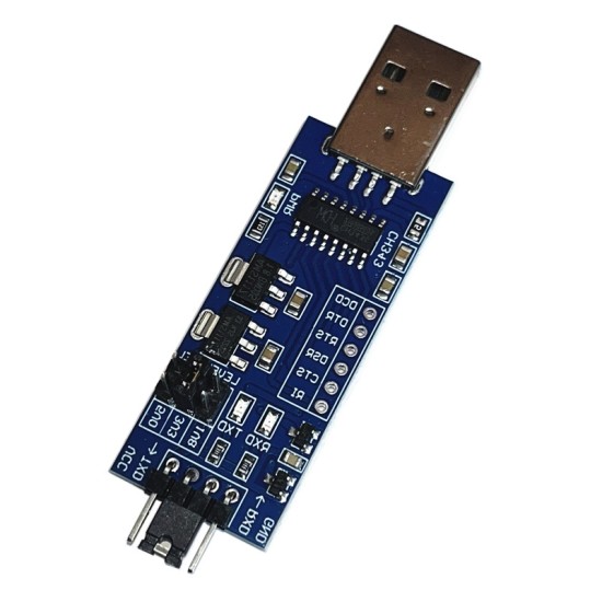 CH343G module USB to TTL/UART USB to a single -chip microcomputer downloader 1.8V/3.3V/5V