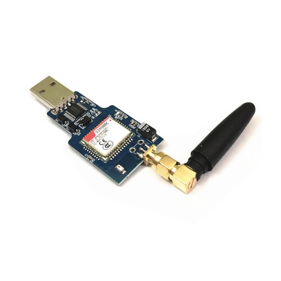 USB to GSM serial port GPRS SIM800C module with Bluetooth computer control call