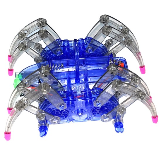 Spider Robot DIY technology small production invented electric reptile science toy assembly materials gift