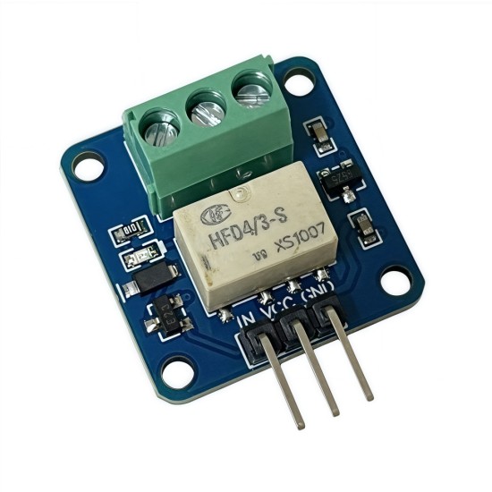 Relay module HFD4/3-S thin 3.3 5V STM32 51 single-chip microcomputer