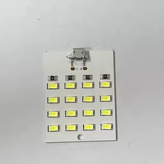 8/12/16/20 Lighting beads LED lighting plate module floor stall light emergency light small night light USB mobile light