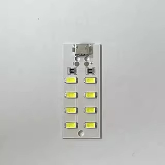 8/12/16/20 Lighting beads LED lighting plate module floor stall light emergency light small night light USB mobile light