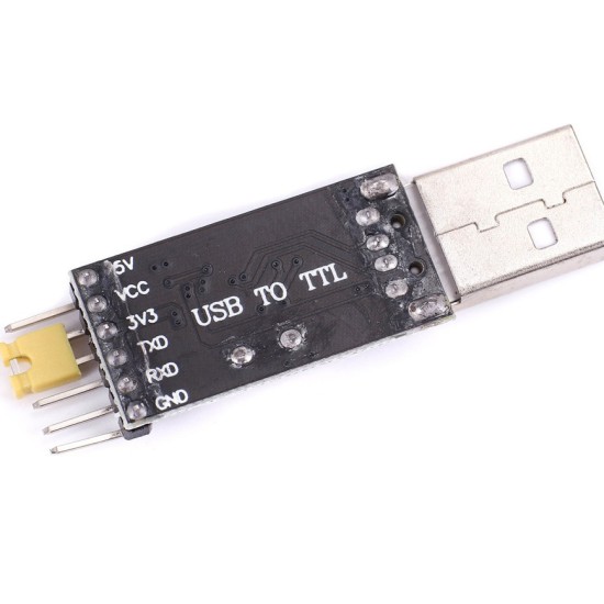 CH340G instead of PL2303 USB to TTL to the nine upgrade small board flashing line STC download