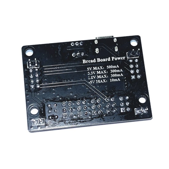 MB-102 Power Board Dual Panel Panel power module Positive 5V 3.3V 1.8V Type-C interface