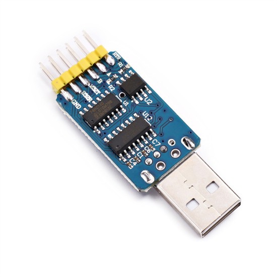 Six -in -one multi -function serial port module CP2102 USB to TTL485 232 mutual to 3.3V/5V compatibility