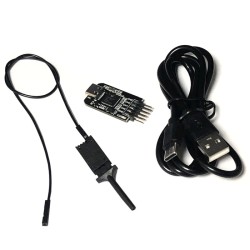 Mini logic analyzer Type C interface single -chip microcomputer ARM FPGA debugging tool 24M sampling 8 channels