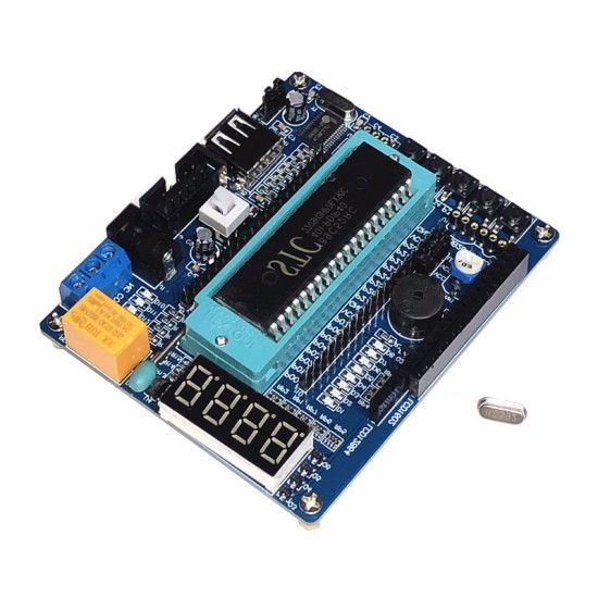 51 single -chip microcomputer development board 51 single -chip microcomputer small system board STC89C52 development board learning board