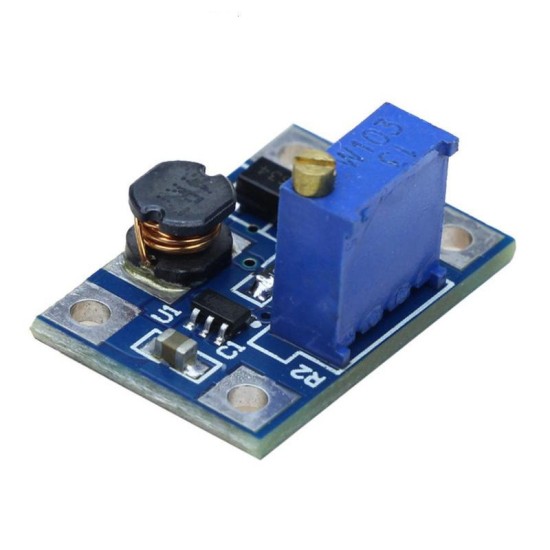 Large current 2A DC-DC SX1308 adjustable boost module