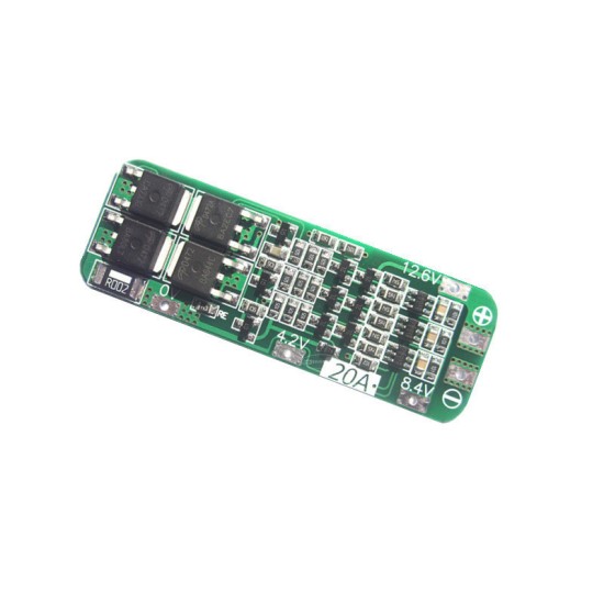 3 series 11.1V 12V 12.6V 18650 lithium battery charging protective board can start electric drill 20A current