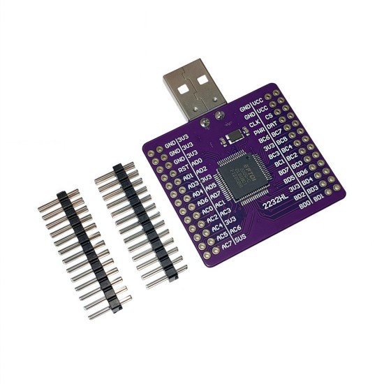 FT2232HL USB to UART/FIFO/SPI/I2C/JTAG/RS232 module