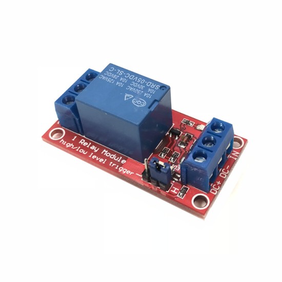 1 2 4 8 8V12V24V relay module with light coupling isolation support high and low level trigger development board